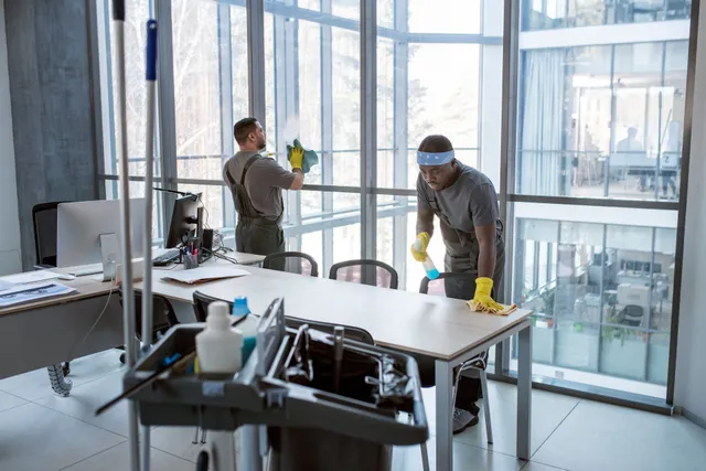 bank cleaning services
